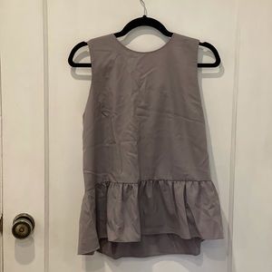 J.Crew Collection Bow-Back Peplum Top